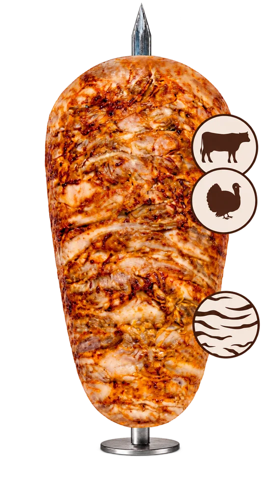 Döner di bovino e tacchino