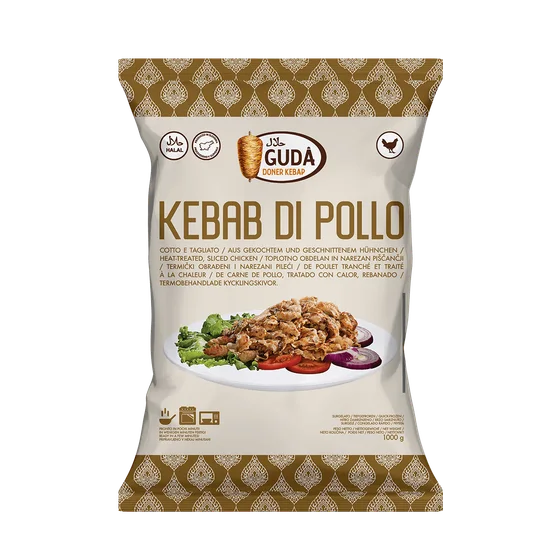 GUDA Doner Kebap Chicken Kebab, 1 kg