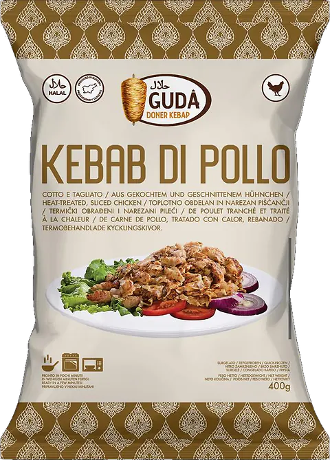 GUDA Doner Kebap Chicken Kebab, 400 g
