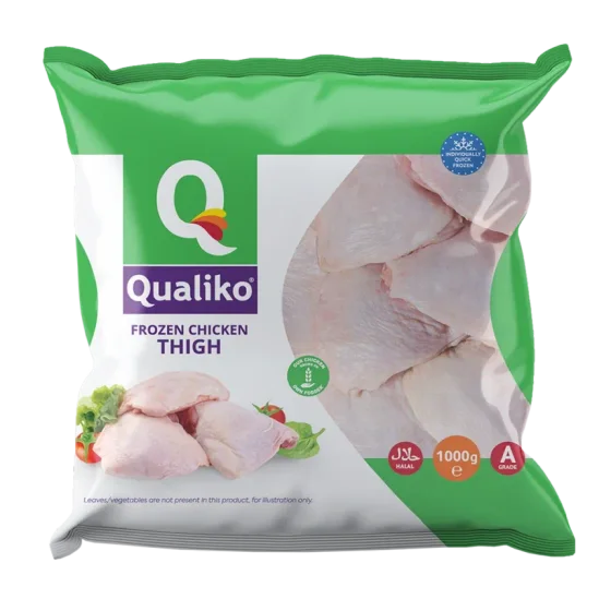 Qualiko Chicken Thigh, 1 kg
