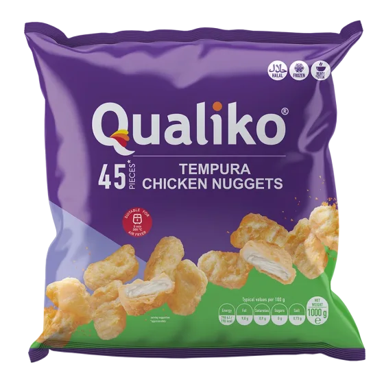 Qualiko Tempura Chicken Nuggets, 1 kg